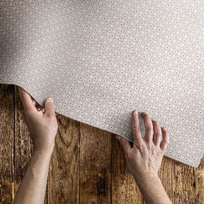 Pvc rug Delicate mosaic in pastel colors