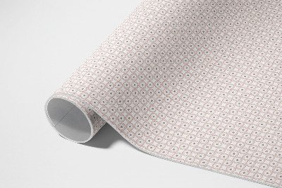 Pvc rug Delicate mosaic in pastel colors