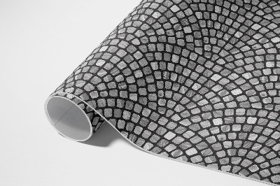 Vinyl rug Stone patterning fine mosaic