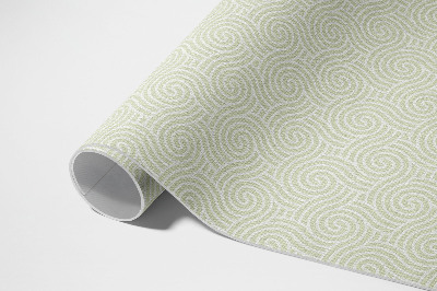 Pvc carpet Abstract ornament spirals art deco style