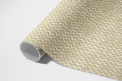 Vinyl rug Irregular ornaments design boho