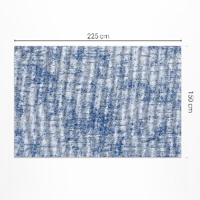 Vinyl floor rug Imitation fabric denim background