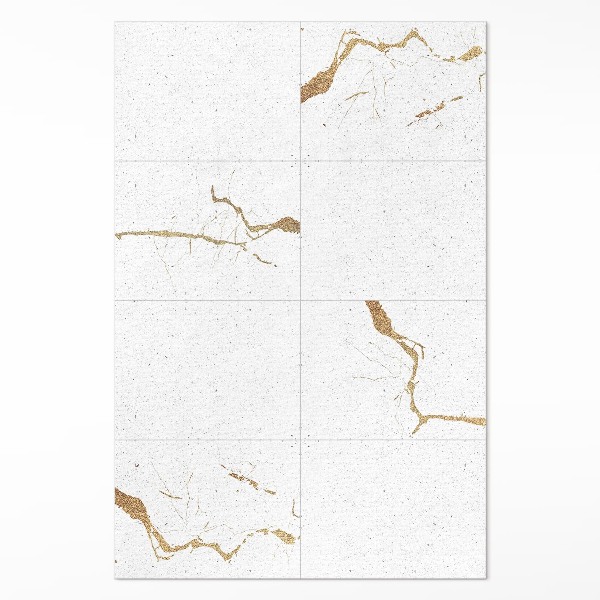 Vinyl rug Stylish stone slabs marble