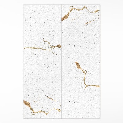 Vinyl rug Stylish stone slabs marble