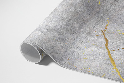 Vinyl rug Concrete slabs stone tiles