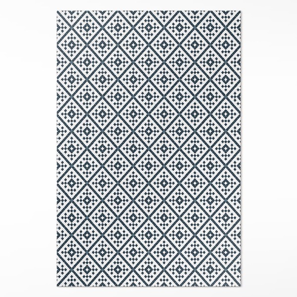 Vinyl floor rug Fine pattern in elegant style