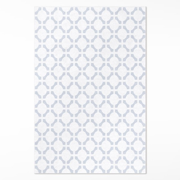 Pvc rug Geometric minimalist pattern
