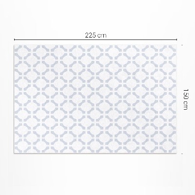 Pvc rug Geometric minimalist pattern