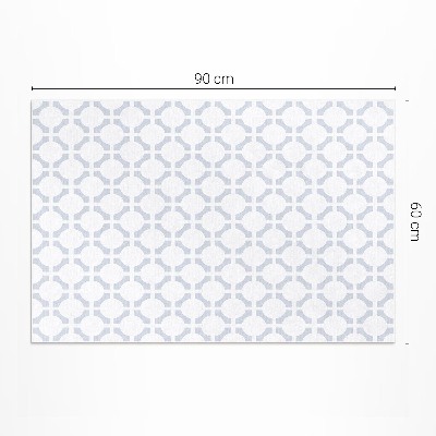 Pvc rug Geometric minimalist pattern