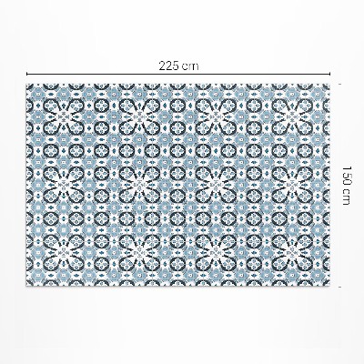 Vinyl rug Abstract butterfly pattern