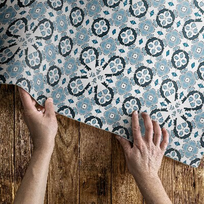 Vinyl rug Abstract butterfly pattern