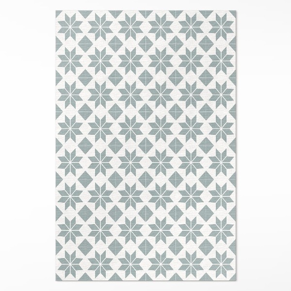 Pvc carpet Decorative stars small tiles