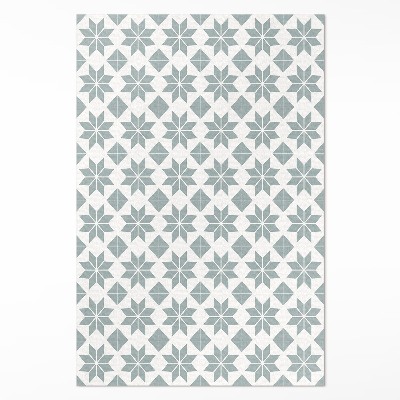 Pvc carpet Decorative stars small tiles