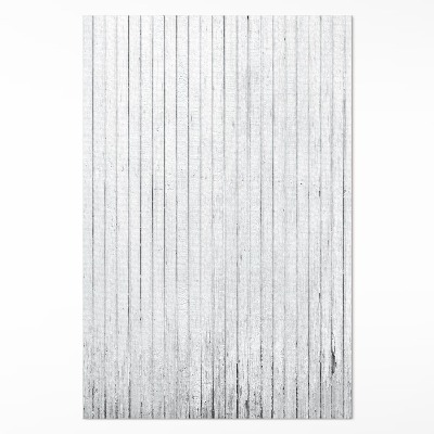 Pvc rug Worn vintage wood planks