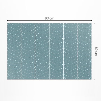 Pvc carpet Linear minimalist herringbone pattern