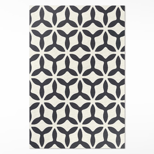 Vinyl rug Modern geometric pattern