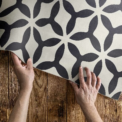 Vinyl rug Modern geometric pattern