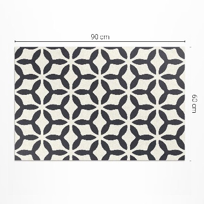 Vinyl rug Modern geometric pattern