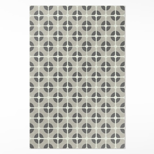 Pvc rug Mosaic geometric shapes