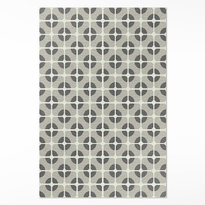 Pvc rug Mosaic geometric shapes