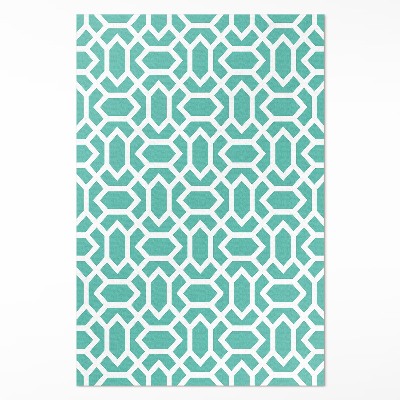 Vinyl floor rug Mosaic of irregular tiles