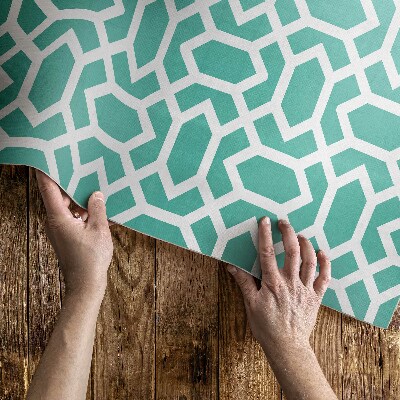 Vinyl floor rug Mosaic of irregular tiles