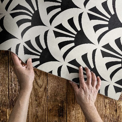 Pvc rug Monochromatic regular pattern