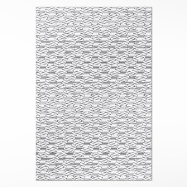 Vinyl rug Geometric mosaic fine patterning
