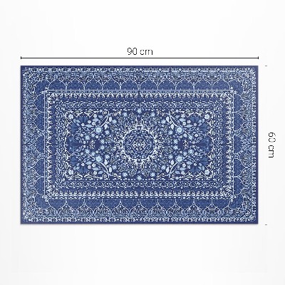 Vinyl floor rug Decorative pattern in antique style