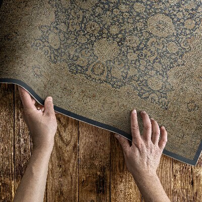 Vinyl rug Combining antique with classic
