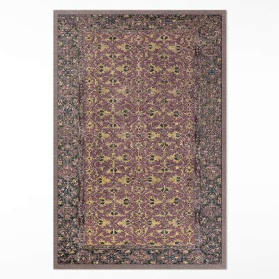 Vinyl rug Carpet with imitation dirty pink