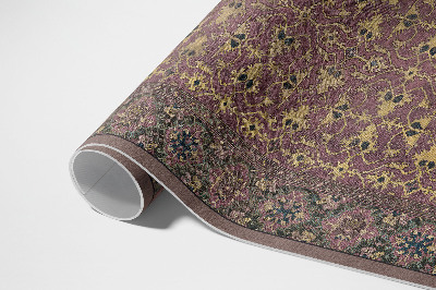 Vinyl rug Carpet with imitation dirty pink