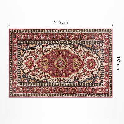 Vinyl floor rug Imitation Persian rug