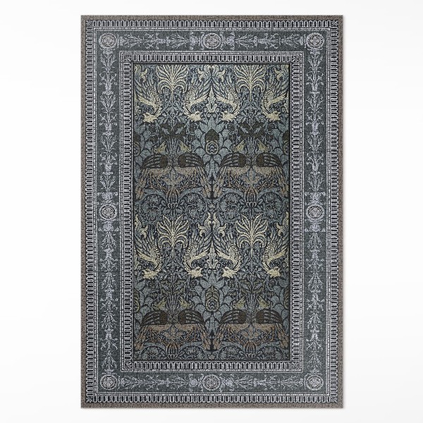 Pvc carpet Gothic ornaments