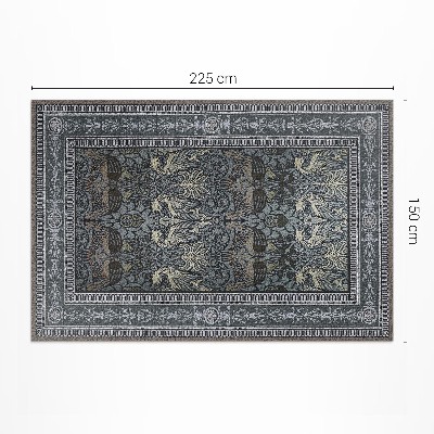 Pvc carpet Gothic ornaments