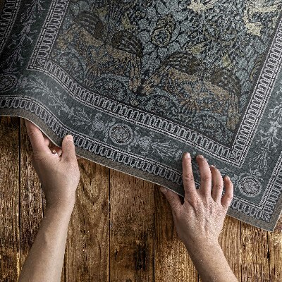 Pvc carpet Gothic ornaments