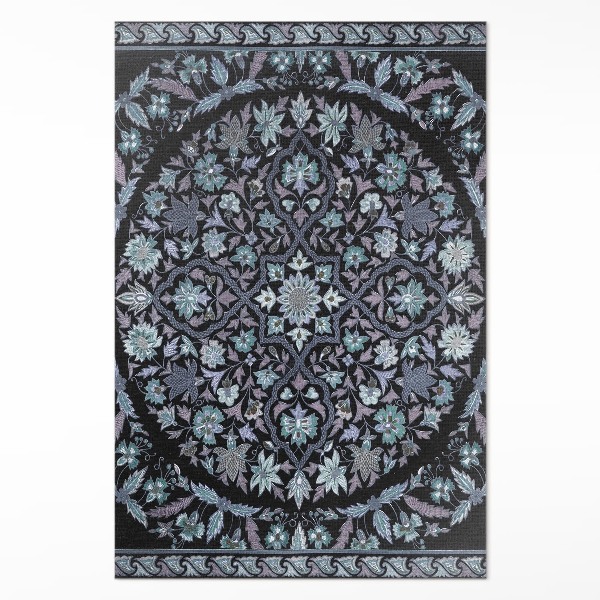 Vinyl floor rug Mandala