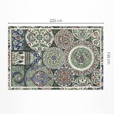 Pvc rug Mandalas by Albert Racinet