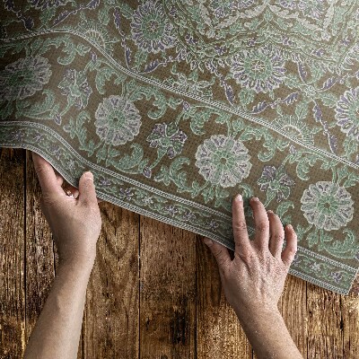 Pvc carpet Hippies pattern by Sir Matthew Digby Wyatt