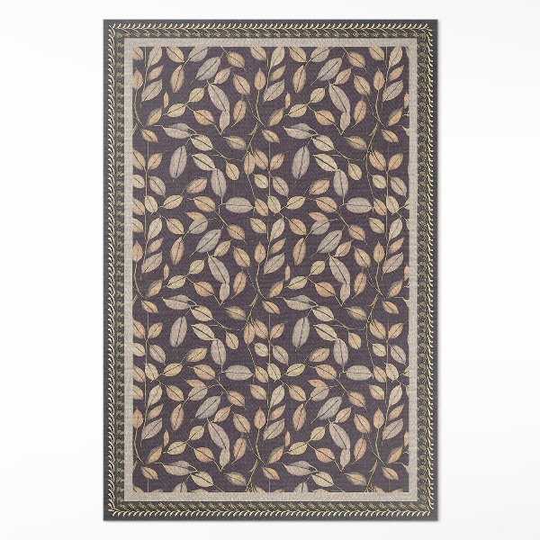 Pvc carpet Autumn leaves vegetation vintage