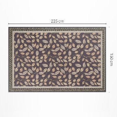 Pvc carpet Autumn leaves vegetation vintage