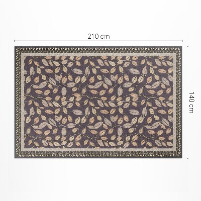 Pvc carpet Autumn leaves vegetation vintage