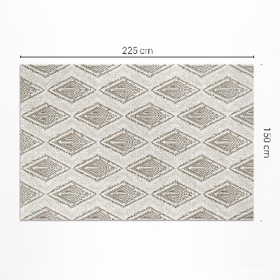 Pvc rug Regular ornament geometric pattern