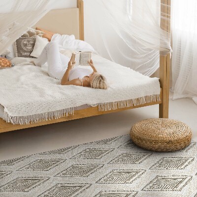 Pvc rug Regular ornament geometric pattern
