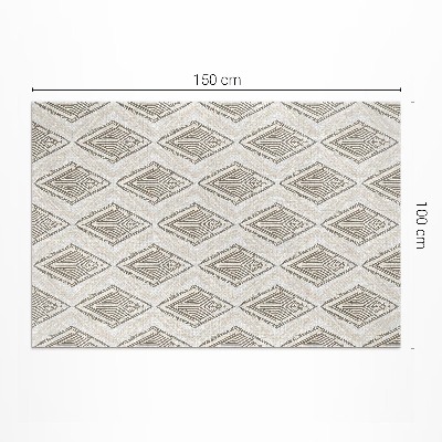 Pvc rug Regular ornament geometric pattern