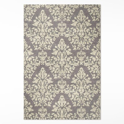 Pvc carpet Thick plant motifs ornament vintage