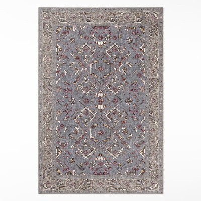 Pvc rug Vintage pattern in old Persian style
