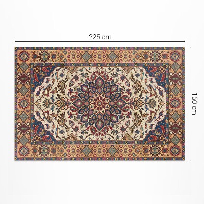 Pvc rug Decorative plant ornament Turkish style