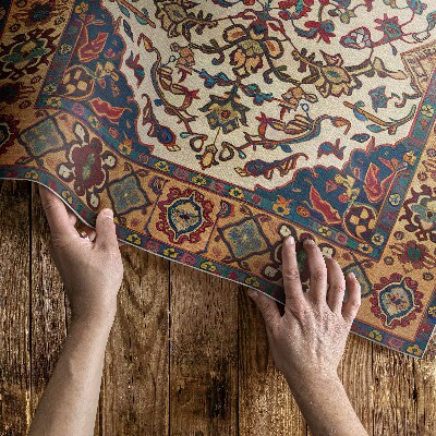 Pvc rug Decorative plant ornament Turkish style