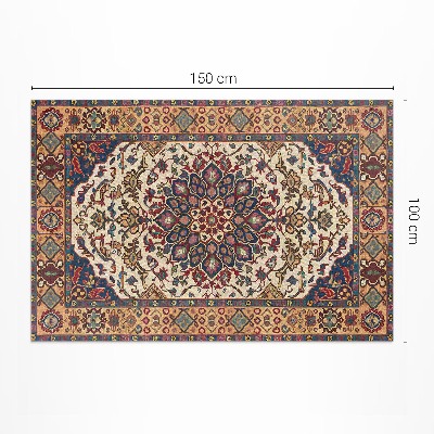 Pvc rug Decorative plant ornament Turkish style